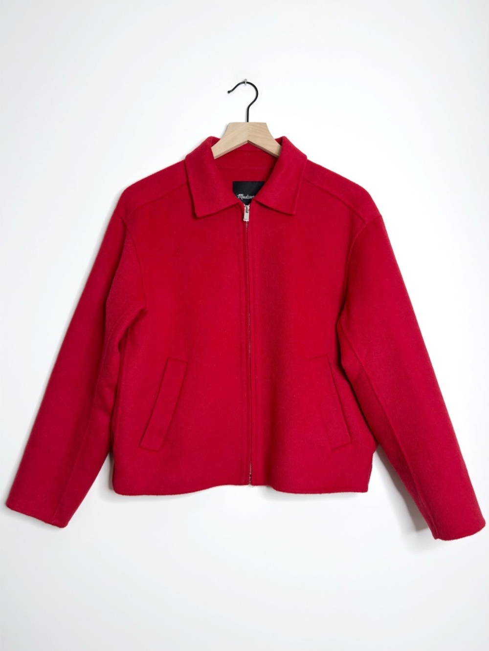 Madewell Double-Faced Rounded-Sleeve Jacket